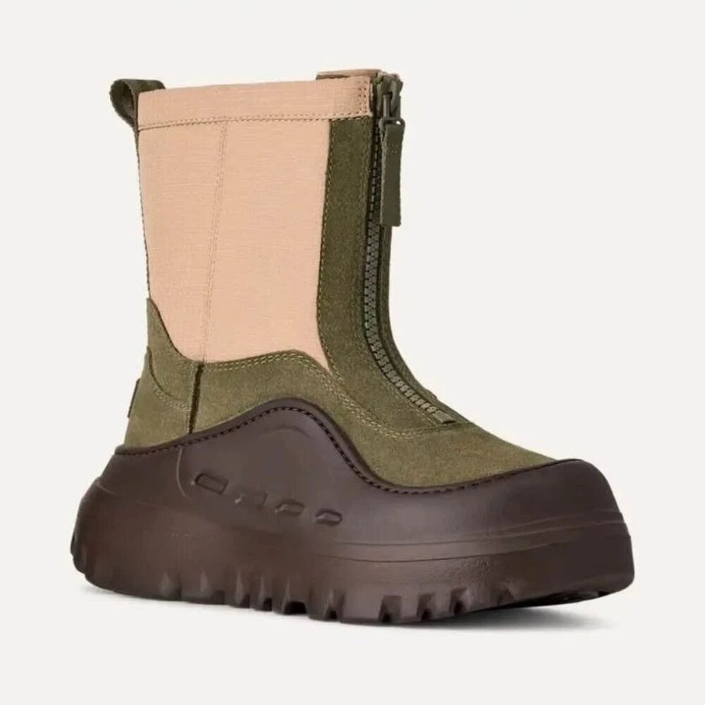 UGG PeakMod Boot Olive and Brown Men Size 15 NIB